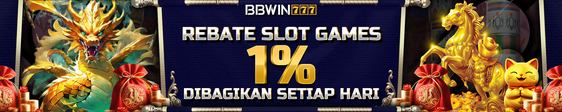 bbwin777 bonus rebate 1 persen terbersar